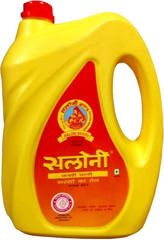Salaoni Kachchi Ghani Mustard Oil 5L