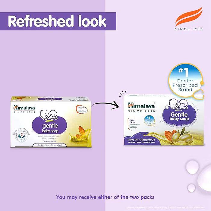 Himalaya Gentle Baby Soap 125G