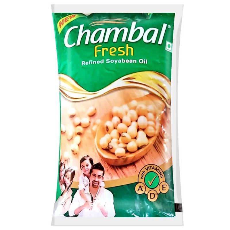 Chambal Fresh Refined Soybean Oil 1L