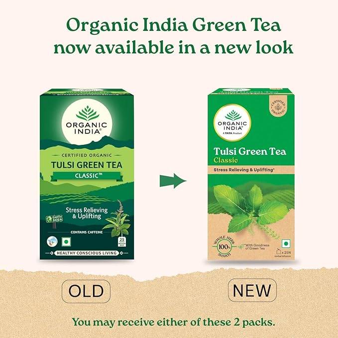 Organic Tulsi Green Tea Classic 25N