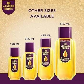 Bajaj Almond Drop Oil 190ml