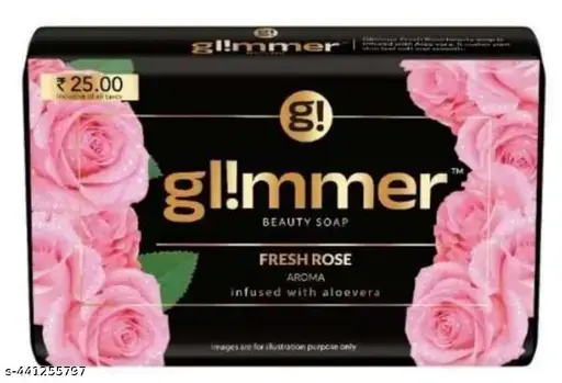 Glimmer Soap Fresh Rose 100g