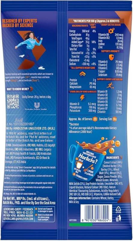 Horlicks Chocolate Delight Flavour 400g