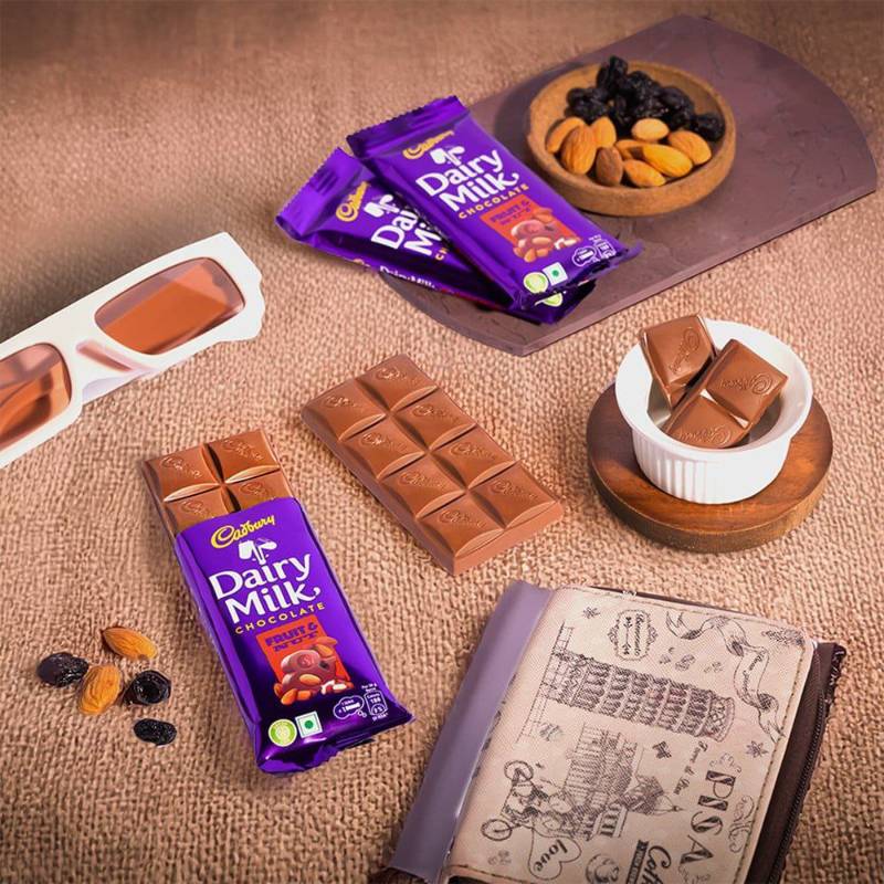 Cadbury Dairy Milk Slik Fruit & Nut 55g