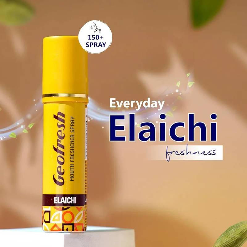 Geofresh Mouth Freshener Spray Elaichi Flavour 15g