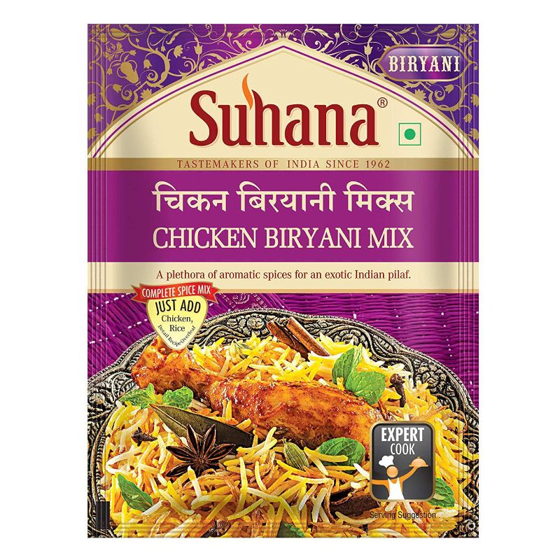Suhana Veg Biryani Mix Masala 50g