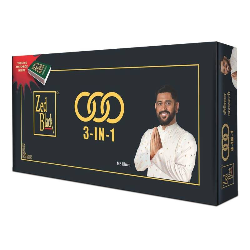 Zed Black Large Ararbatti 100g