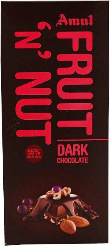 Amul Fruit N Nut Dark Chocolate 150g