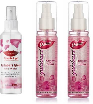 Dabur Gulabari Rose GLow Face Cleaner 3 IN 1 50ml