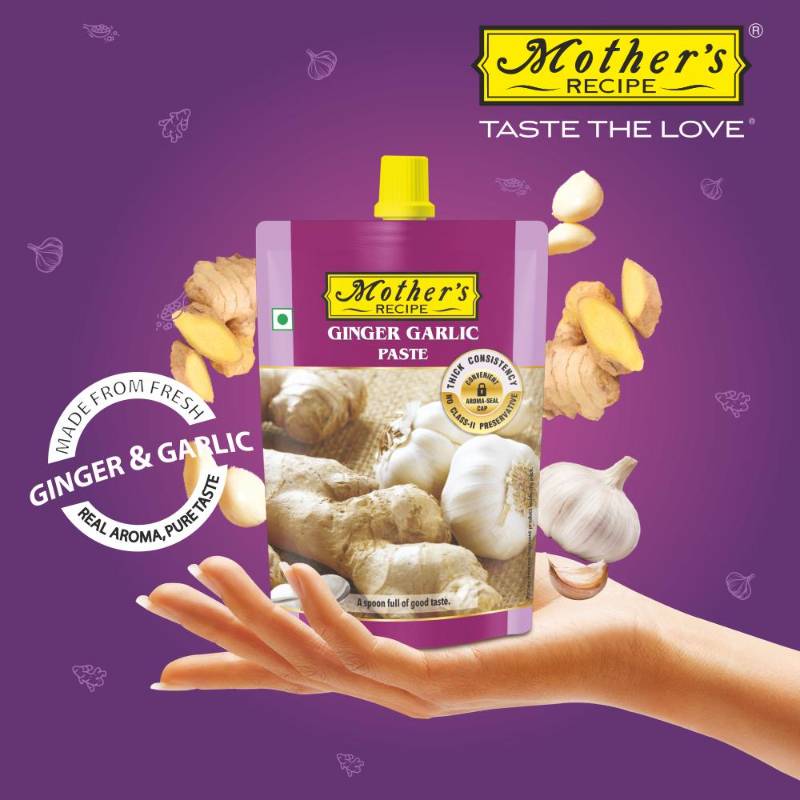 Mother Recipe Ginger Garlic Paste 100g