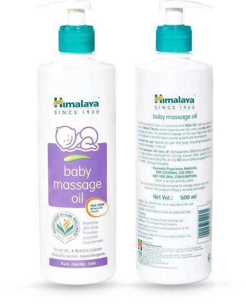 Himalaya Baby Massage Oil 500ml