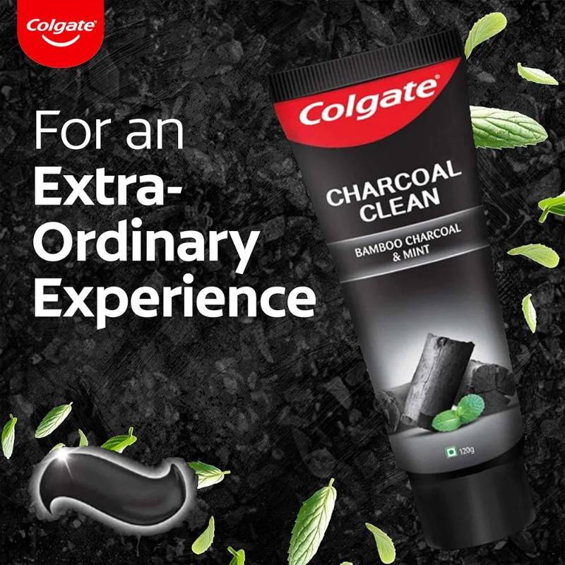 Colgate Charcoal Clean Gel 120g