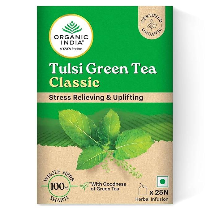 Organic Tulsi Green Tea Classic 25N