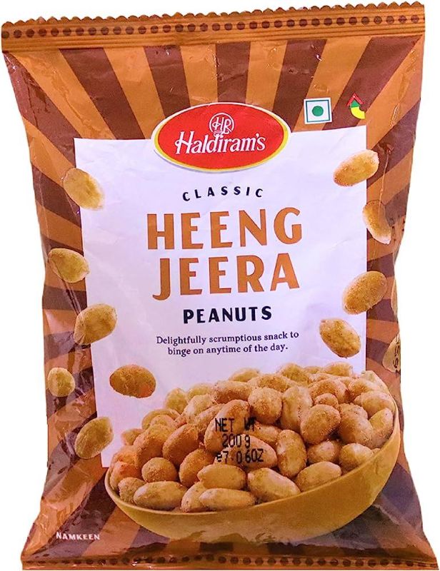 Haldiram Heeng Jeera Peanut 200/-