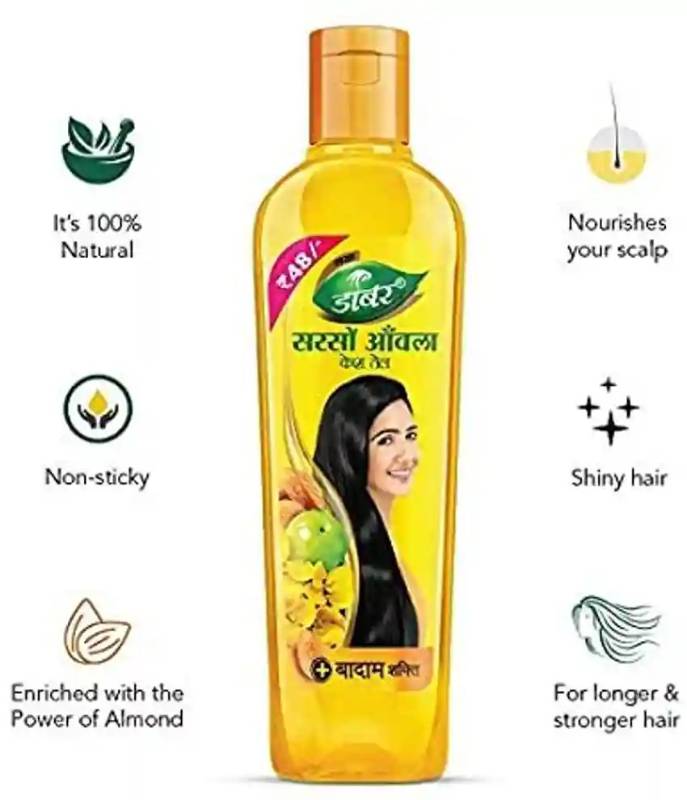 Dabur Sarson Amla Hair Oil 500 ML