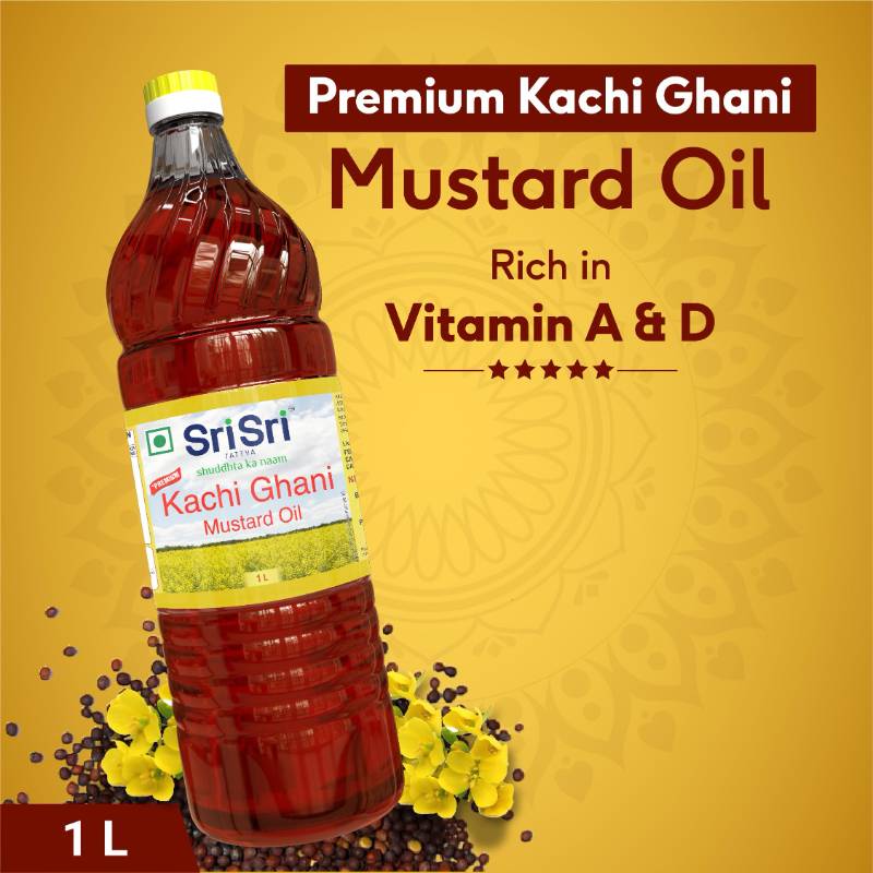 Sri Sri Bottol Mustard Oil 1L