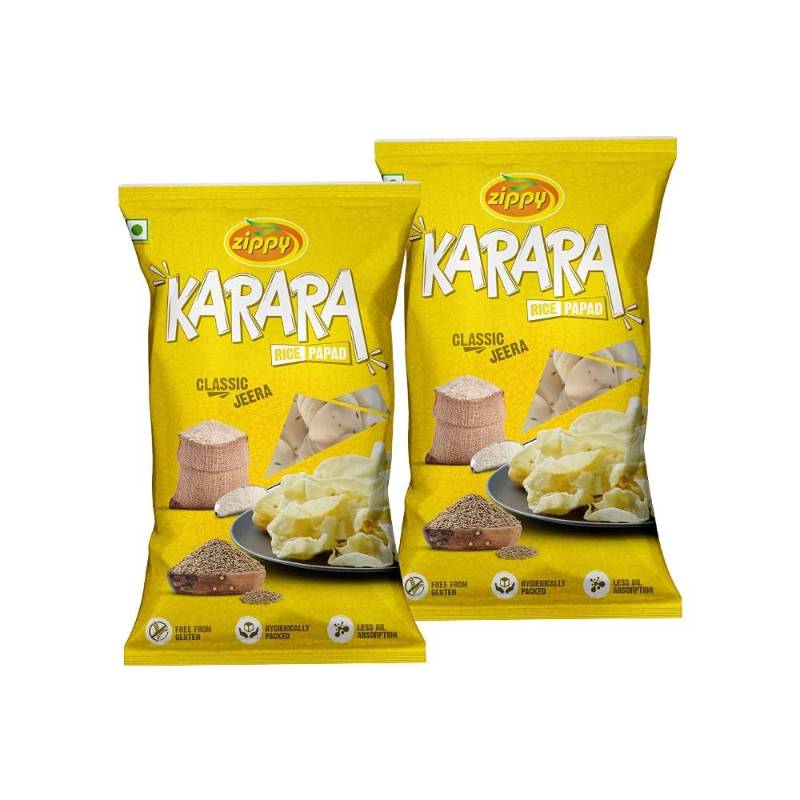 Zippy Karara Jeera Papad 200gm