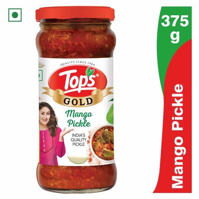 Tops Gold Mango Pickle 375g