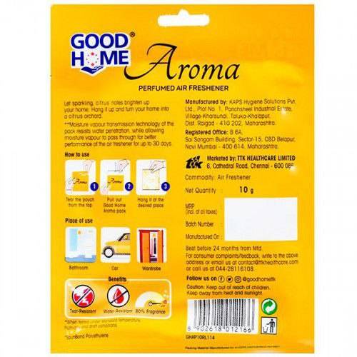 Good Home Aroma Perfumed Air Freshener Tangy Orange 10g