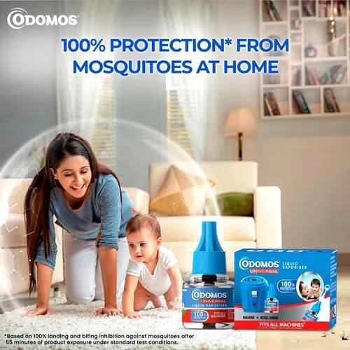 Dabur Odomos Liquid Vaporiser Machine+Refill Combo