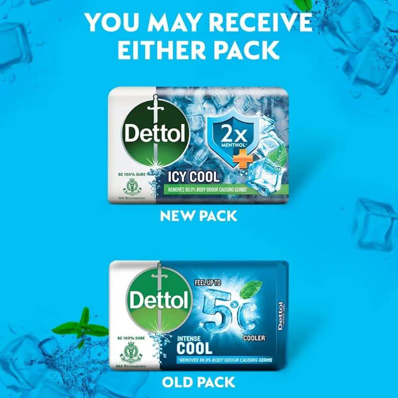 Dettol Ice Cool Soap 300g