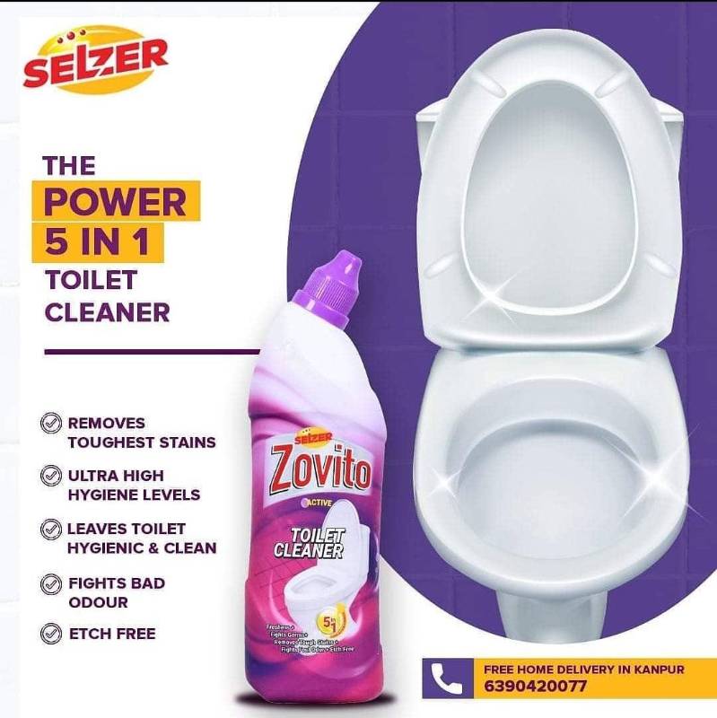 Selzer Zovito Toilet Cleaner Combo 500+500ml