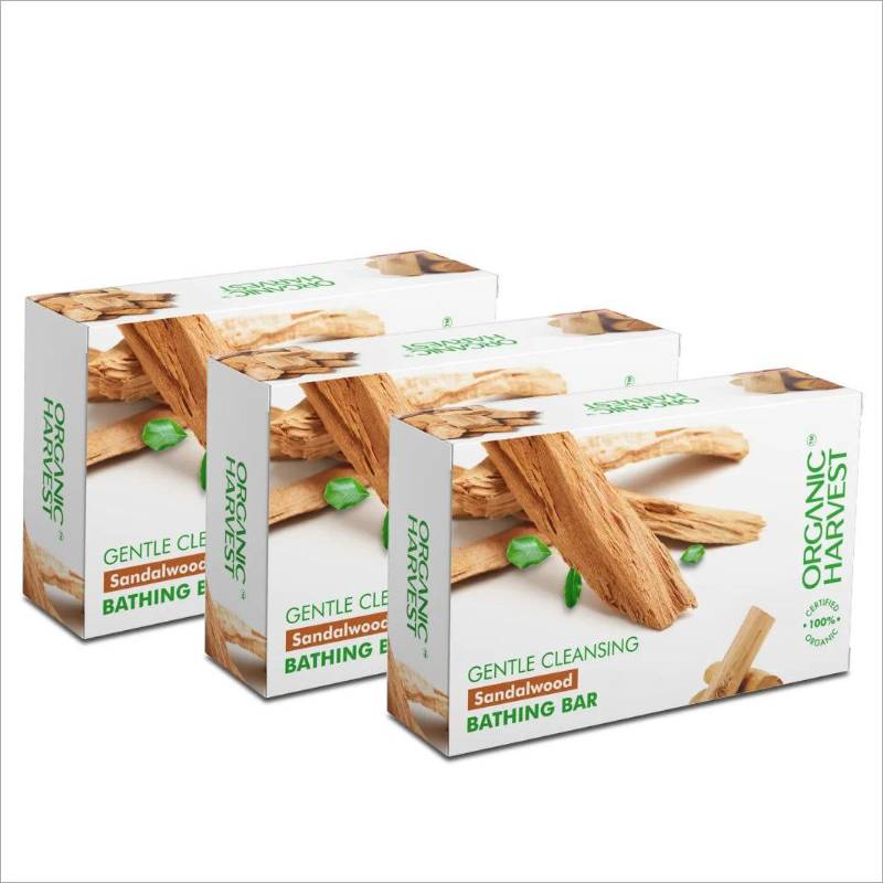 Organic Harvest Sandalwood Soap 125g 4N
