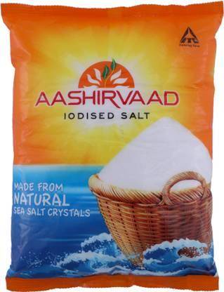 Aashirvaad Iodized Salt 1kg