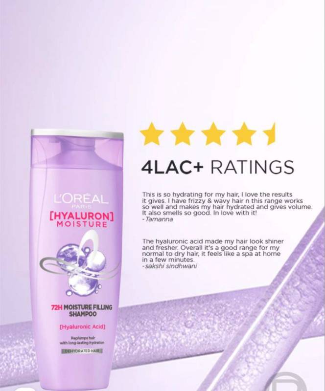 Loreal Hyaluron Moisture Shampoo 180 ML