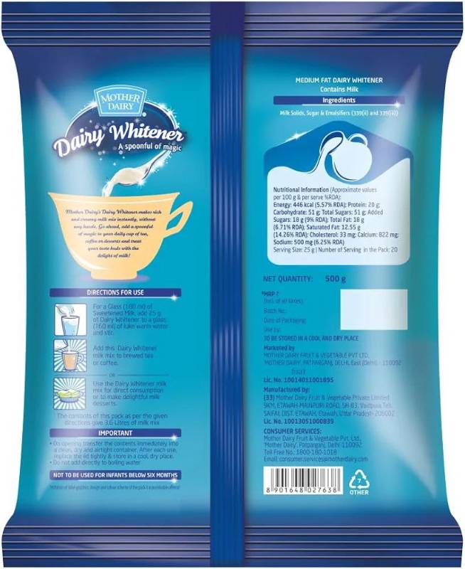 Mother Dairy Milk Powder 500g