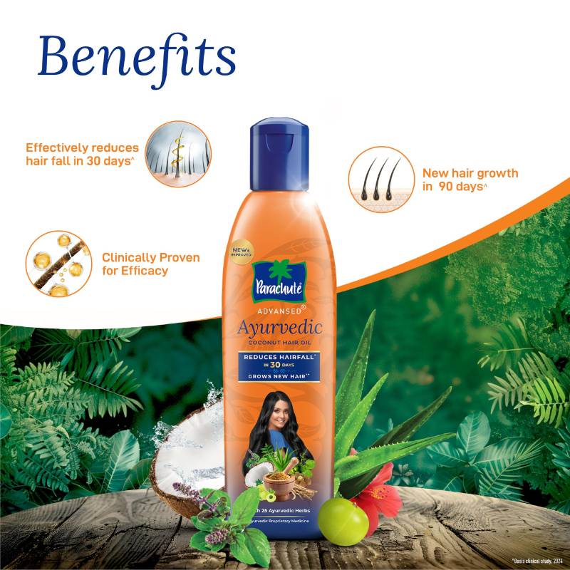 Parachute Advansed Ayurveduc Covonut Hair Oil 180ml