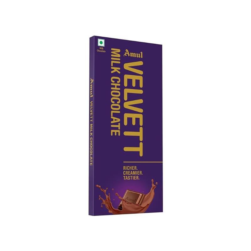 Amul Velvett Milk Chocolate 150g