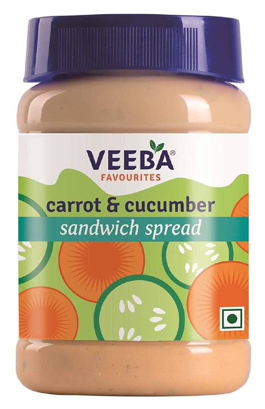 Veeba Sandwich Spread Carrot & Cucumber 250g