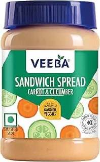 Veeba Carrot & Cucumber Sandwich Spread 100g