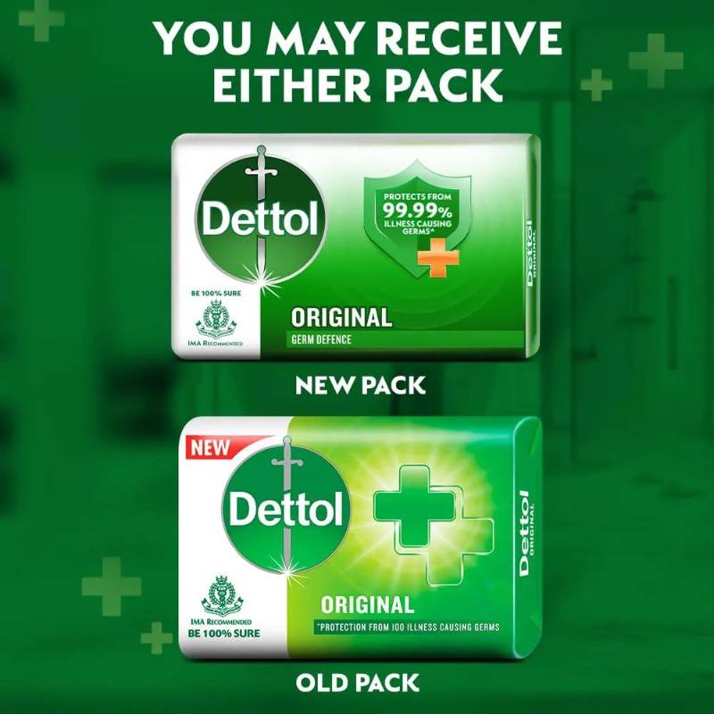 Dettol Original Germ Defence 4 Soap Pack