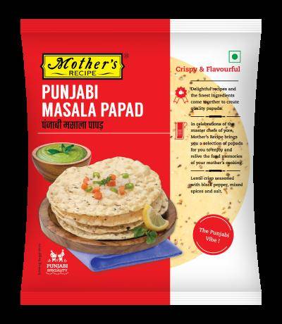Mother Recipe Punjabi Masala Papad 180g