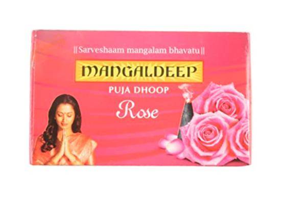 mangaldeep Dhoop Sticks Rose 1N