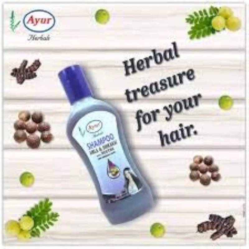Ayur Amla & Shilkakai With Reetha Shampoo 500ml