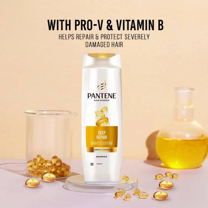 Pantene Deep Repair Shampoo 340ml