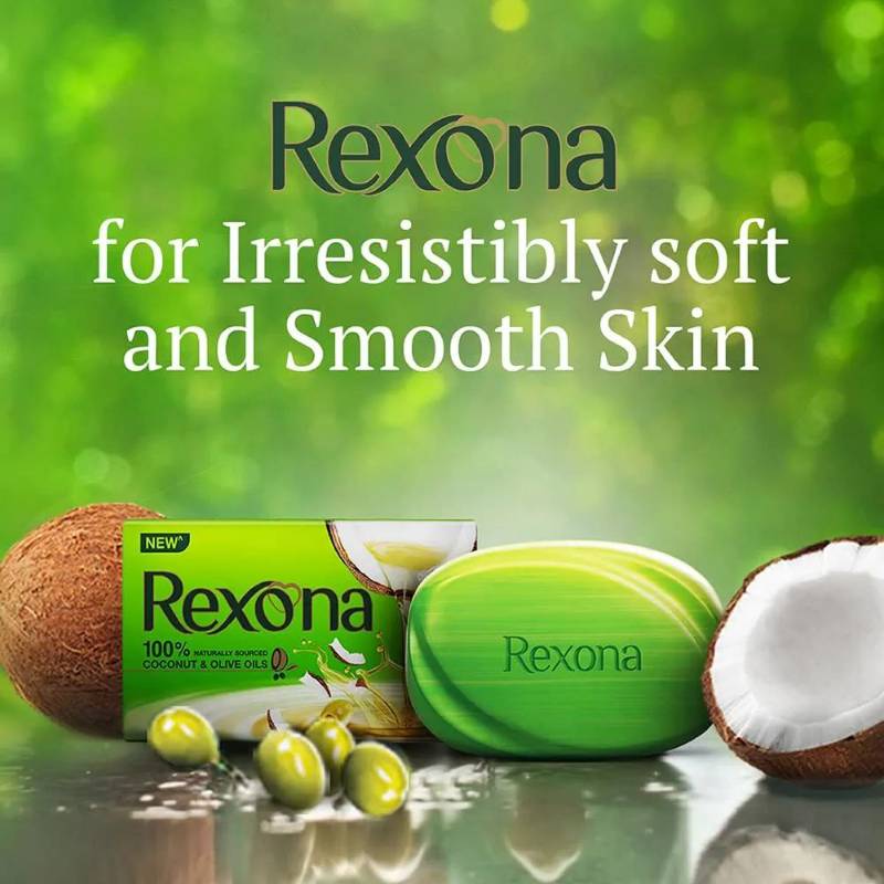 Rexona Cocnut & Olive Oils Soap 400g