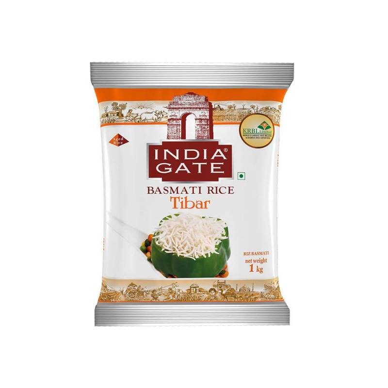 India Gate Basmati Rice Tibar 1kg