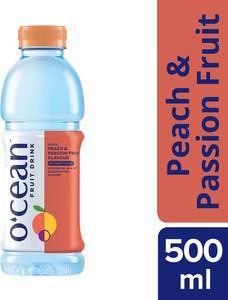 Ocean Fruit Drink Peach & Passion Fruit Flavour 500ml