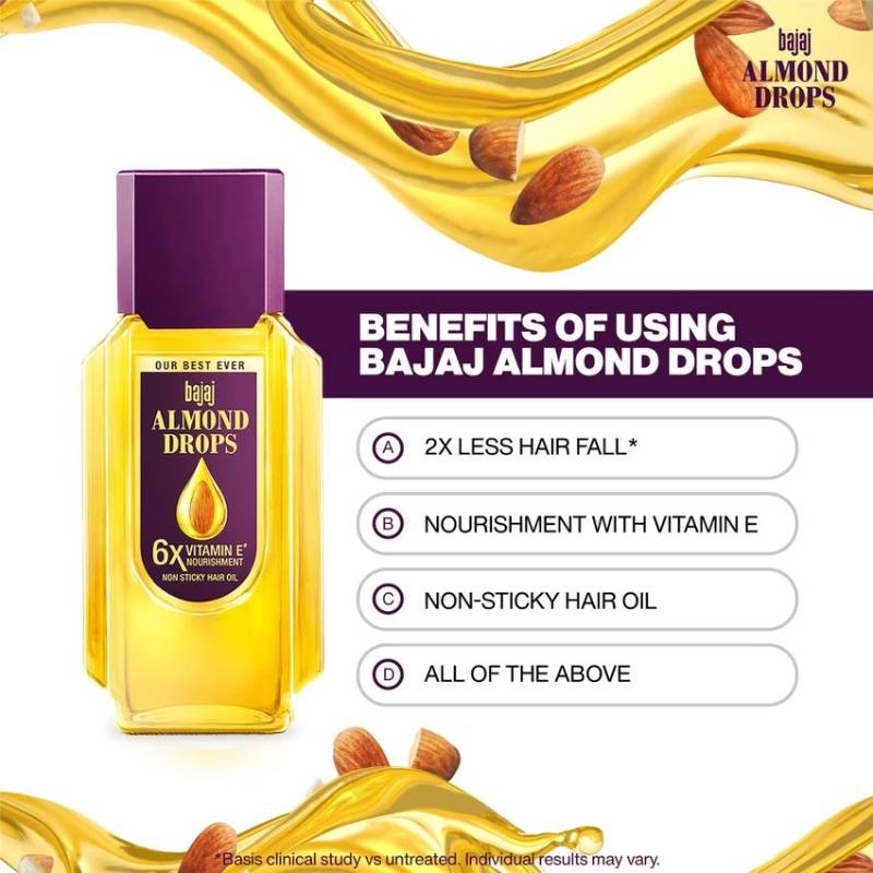 Bajaj Almond Drops Hair Oil 475 ML