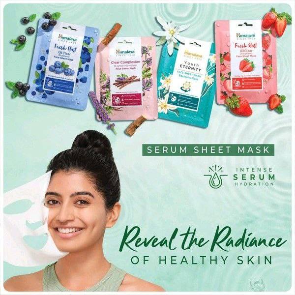 Himalaya Oil Clear Blueberry Face Sheet Mask