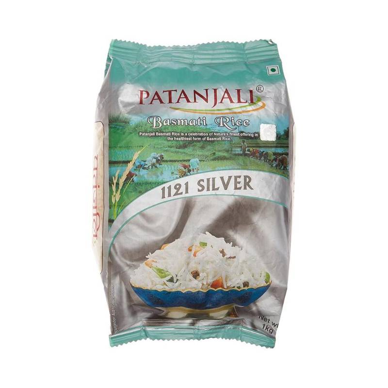 Patanjali Basmati Rice Silver 1 kg