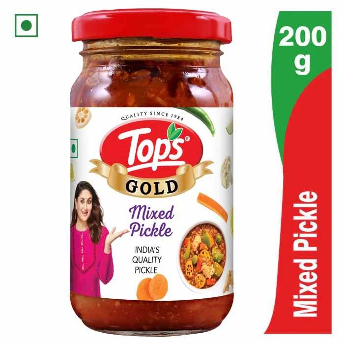 Tops Gold Mixed Pickle 200g