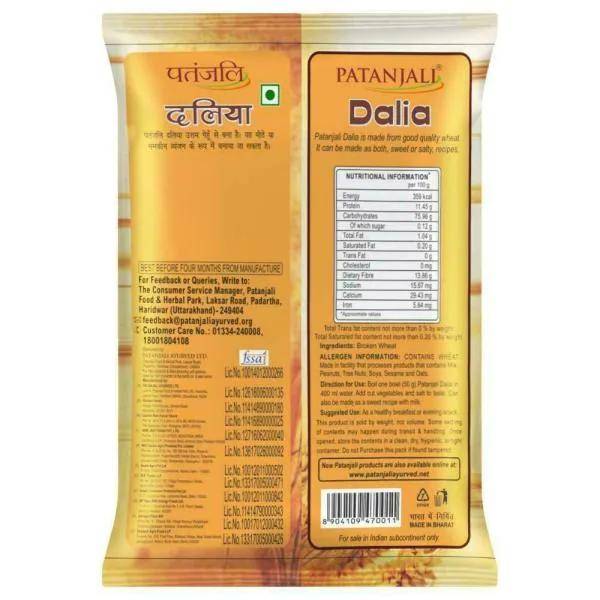 Patanjali Daliya 500g