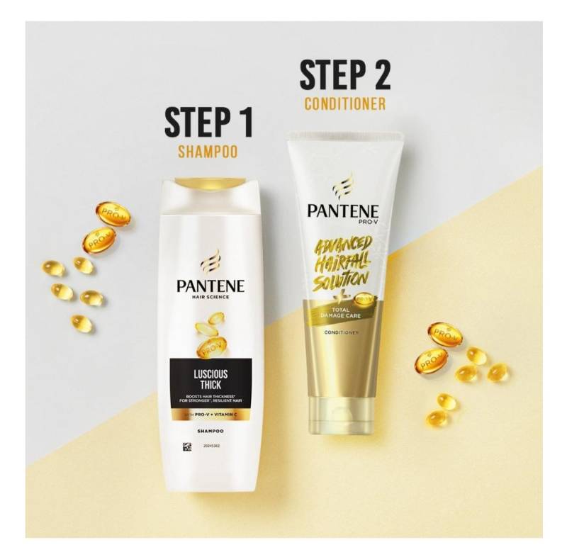 Pantene Luscious Thick Shampoo 180ml