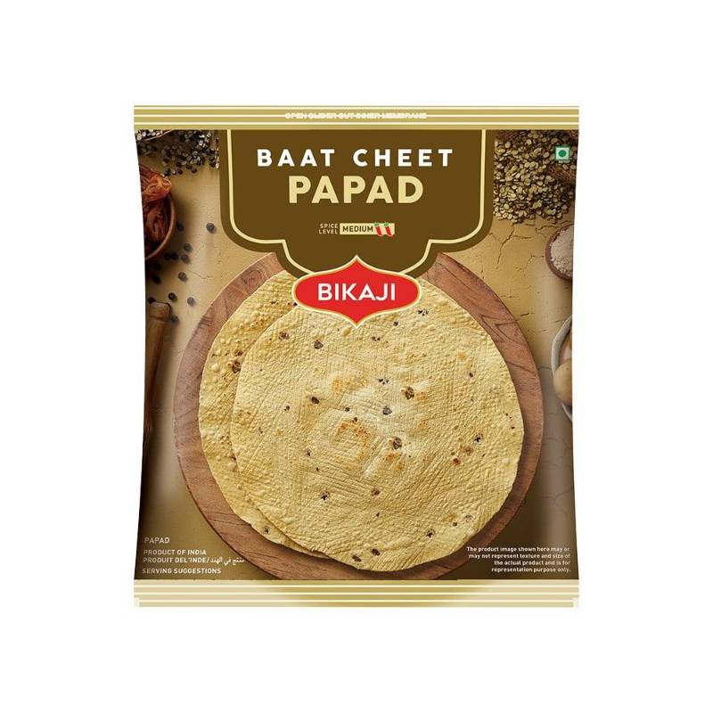 Bikaji Baat Cheet Monng Dal Papad 400G