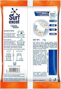 Surf Excel Quick Wash 1kg